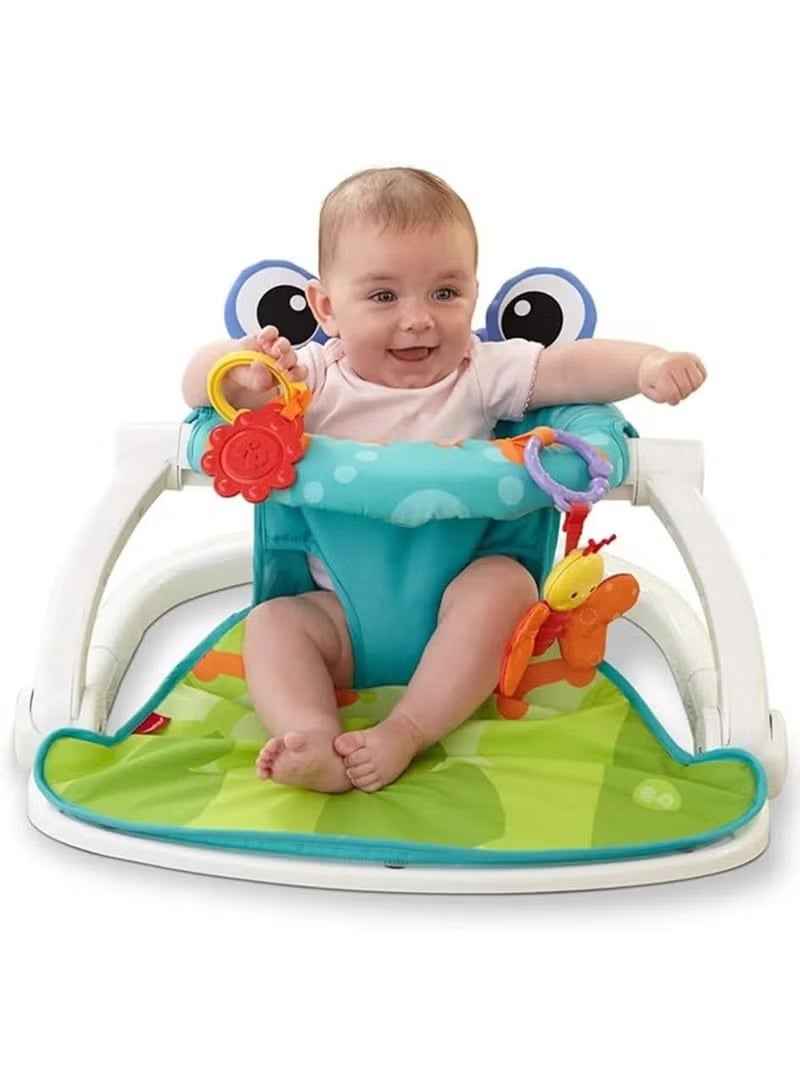 جينيكست مقعد لعب الأطفال على شكل ضفدع سيت مي أب مناسب لعمر 0 ​​أشهر فما فوق - Image 5