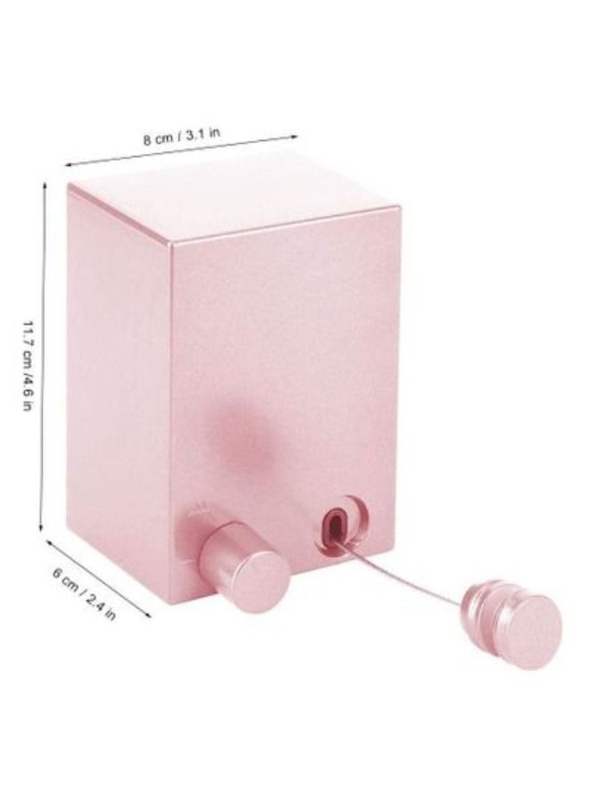 Indoor Stainless Steel Portable Retractable Clothesline AJ0672 White/Gold/Pink/Silver/Black - Image 1