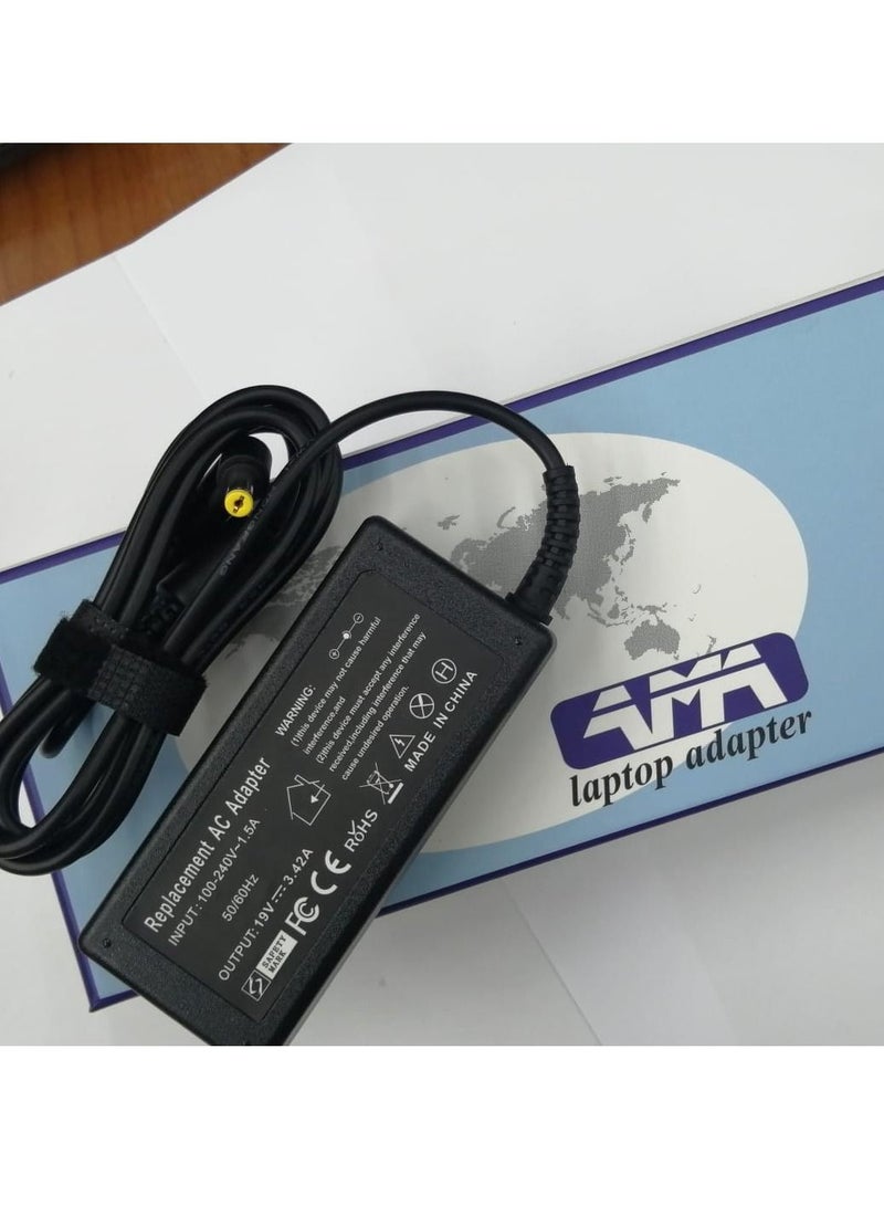 NMC 19V 3.42A 65W Laptop Charger for Toshiba Satellite C50 C50D C55 C75 C655 C850 C855 C855D C55D C675 C650 P50 A100 A105 - Image 2