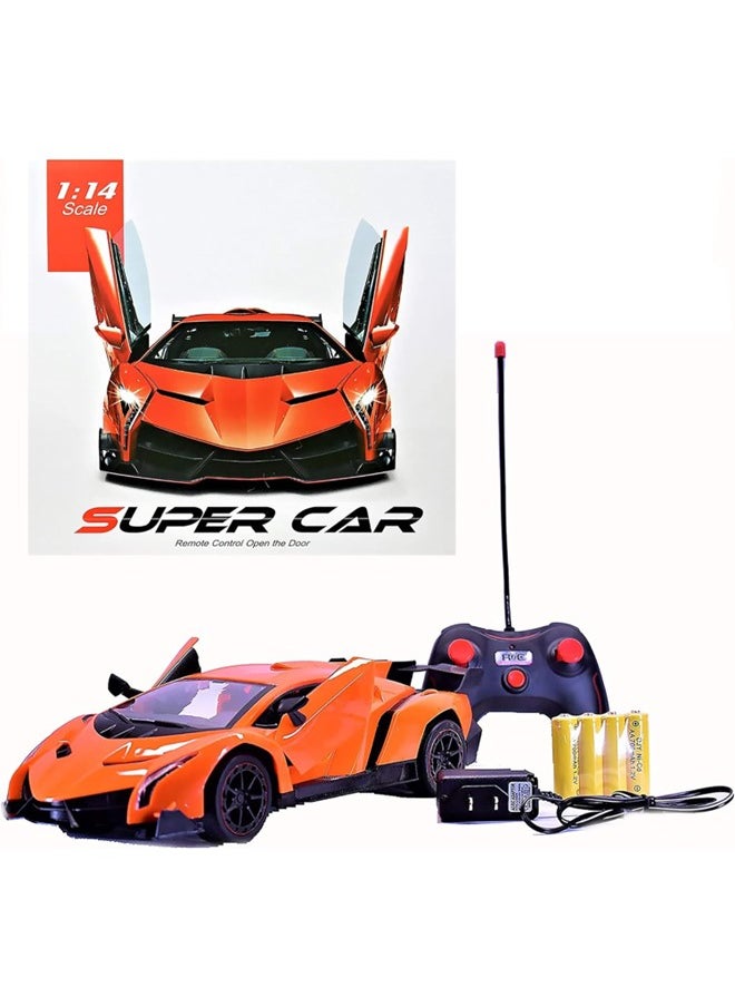 We Happy We Happy 1:14 Remote Control Car Toy Super RC Racing Sports Car for Kids, Comes in Assorted Patterns  - Image 5