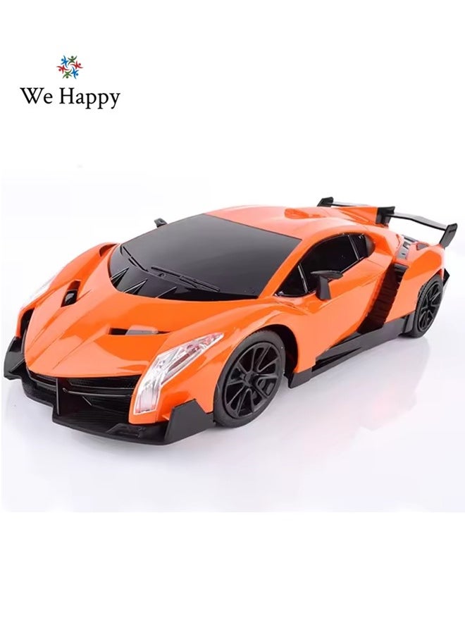 We Happy We Happy 1:14 Remote Control Car Toy Super RC Racing Sports Car for Kids, Comes in Assorted Patterns  - Image 2