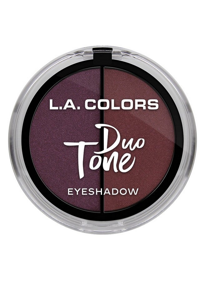 L.A. Colors Duo Tone Eyeshadow, Merlot, 1 Ounce - Image 2