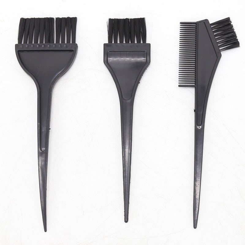 BTWTRY 6pcs Balayage Board and Brush Kit, 3pcs Balayage Highlighting Board with Teeth and 3pcs Hair Coloring Brush Flat Top Comb Board for Hair Coloring Dyeing DIY Hairdressing Tint Tool (6pcs) - Image 3