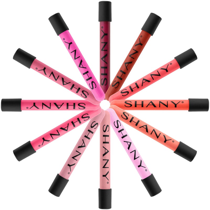SHANY Lip Gloss Set - 12 Piece Lip Gloss Set with Aloe Vera and Vitamin E - Old Packaging - Image 3