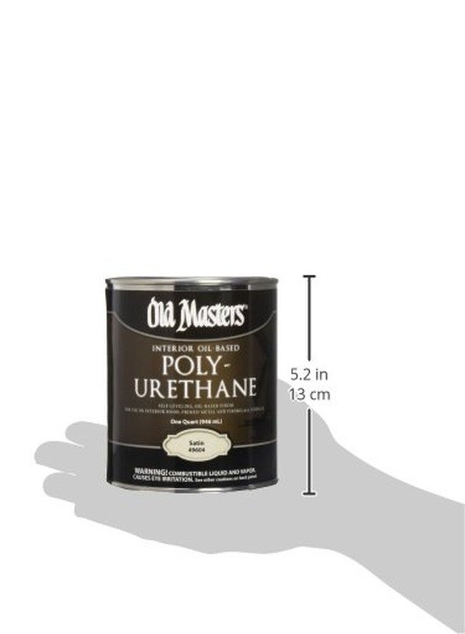 Old Masters Satin, 1 Quart 3590 Polyurethane Oil-Based Finish, 4 Count - Image 4