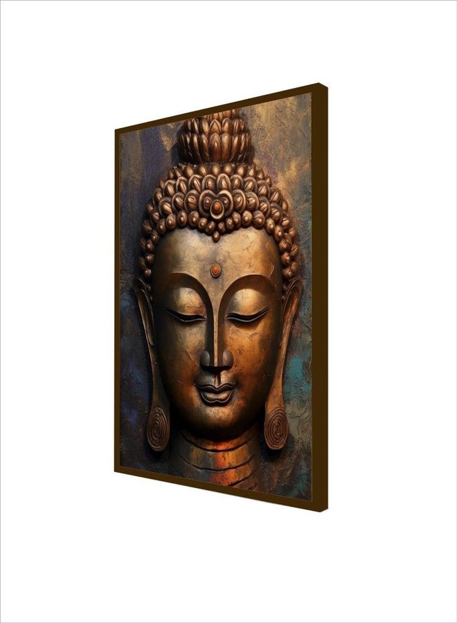Artsense Premium Buddha canvas painting for wall decoration -20x30 inches (50x75 cm) (style 3) - Image 3