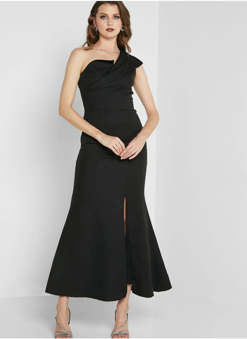 Ella Limited Edition One Shoulder Slit Dress