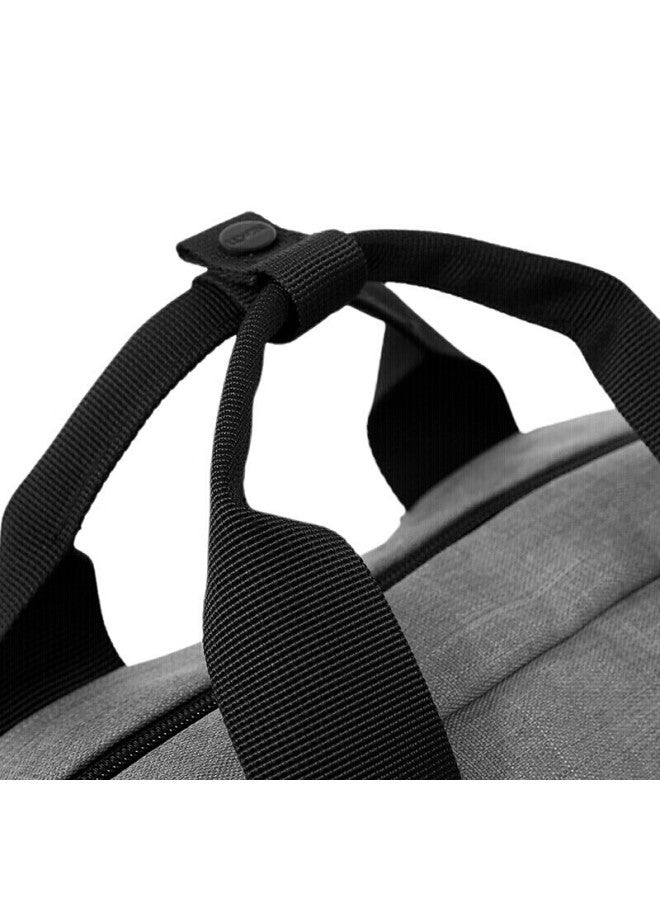 Lexon Backpack 14-Inch Laptop Bag For Men And Women, Water-Resistant Single Compartment Casual School Bag, Light Gray - Image 4