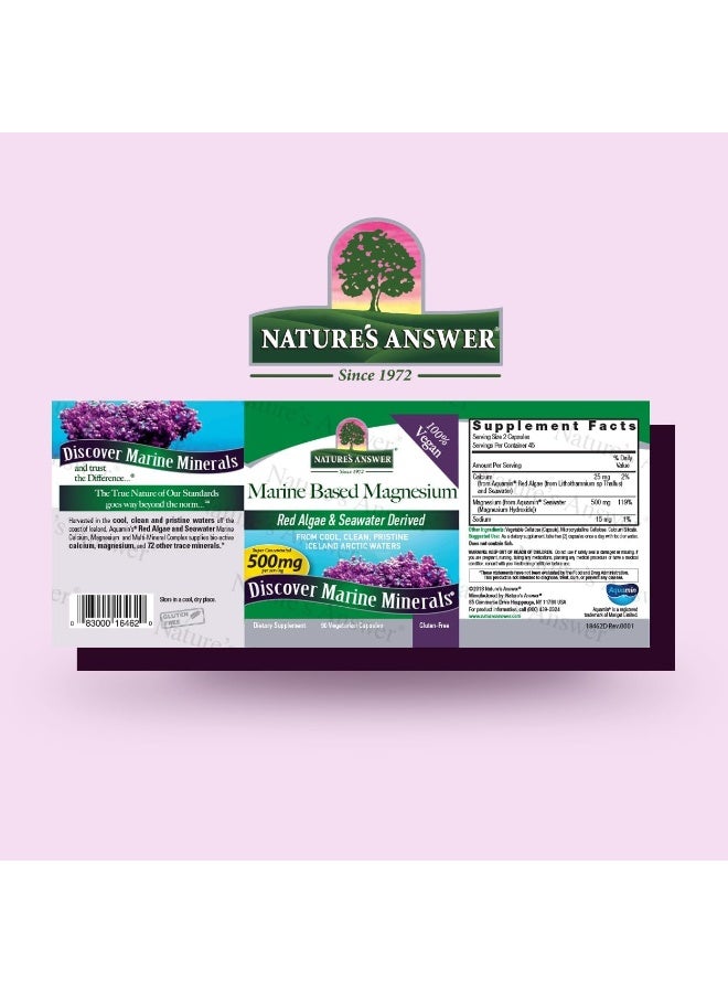 نايتشرز أنسر كبسولات نباتية من مصادر بحرية كالسيوم ماج 250/125 مجم، 120 كبسولة - Image 3