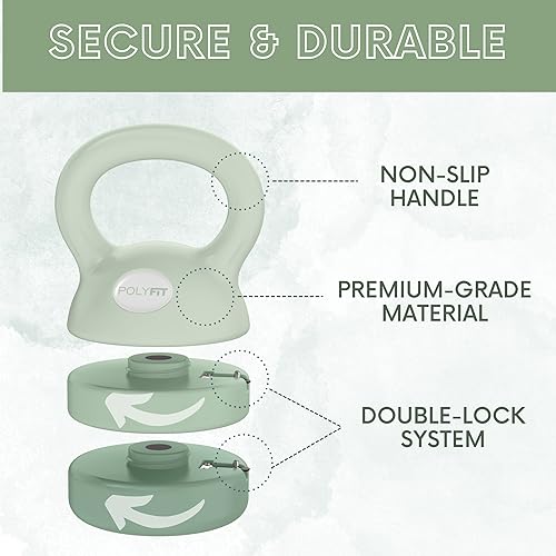 Polyfit Adjustable Kettlebell | 5 lb - 12 lb | Kettlebell Weights Set for Home Gym - Image 4