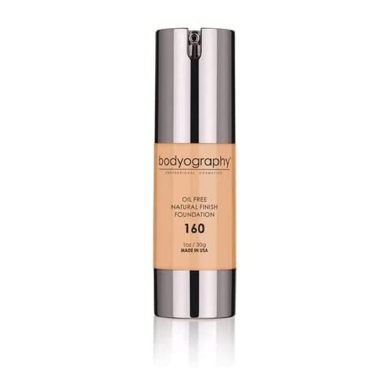 Natural Finish Foundation - 160 Medium Neutral by Bodyography for Women - 1 oz Foundation