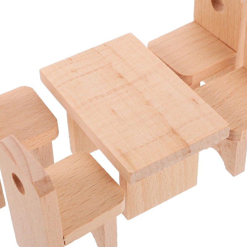 Miniature Doll House Kitchen Furniture Set Realistic Tiny Dollhouse Accessories Playset - Image 4