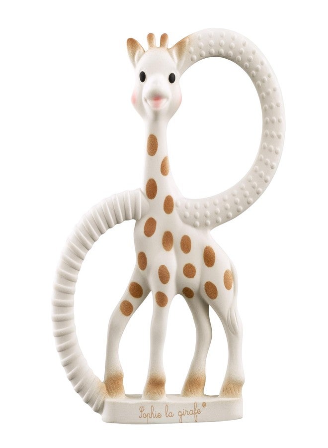 Sophie la girafe Teething Ring | Made from Natural Rubber | Designed for Teething Babies | Awaken All 5 Senses | Easy to Clean - Image 4