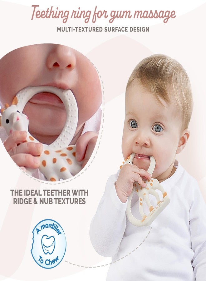 Sophie la girafe Teething Ring | Made from Natural Rubber | Designed for Teething Babies | Awaken All 5 Senses | Easy to Clean - Image 2
