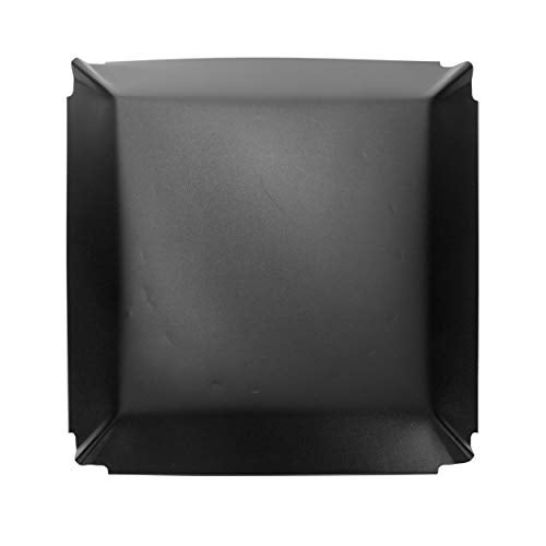 HY-C Draft King CBO16 Round Bolt On Black Galvanized Steel Single Flue Chimney Cap, 16" Diameter - Image 3
