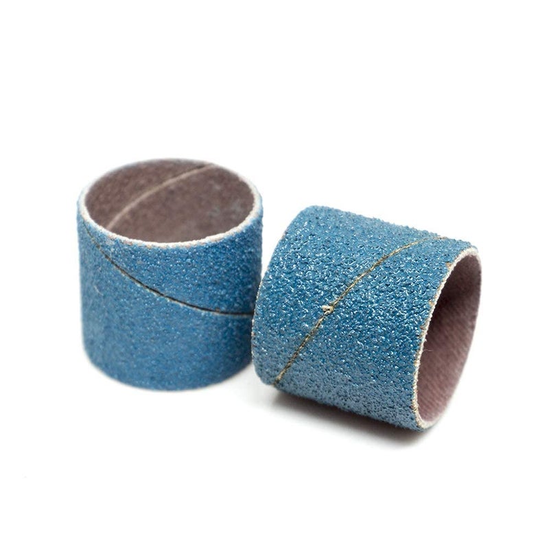 Benchmark Abrasives 1â€ x 1â€ Zirconia Sanding Bands, Spiral Bands Rotary Sander Attachment for Drill & Die Grinder, Metal Polishing Sanders for Woodworking - Sander Tool (10 Pack), 36 Grit - Image 2