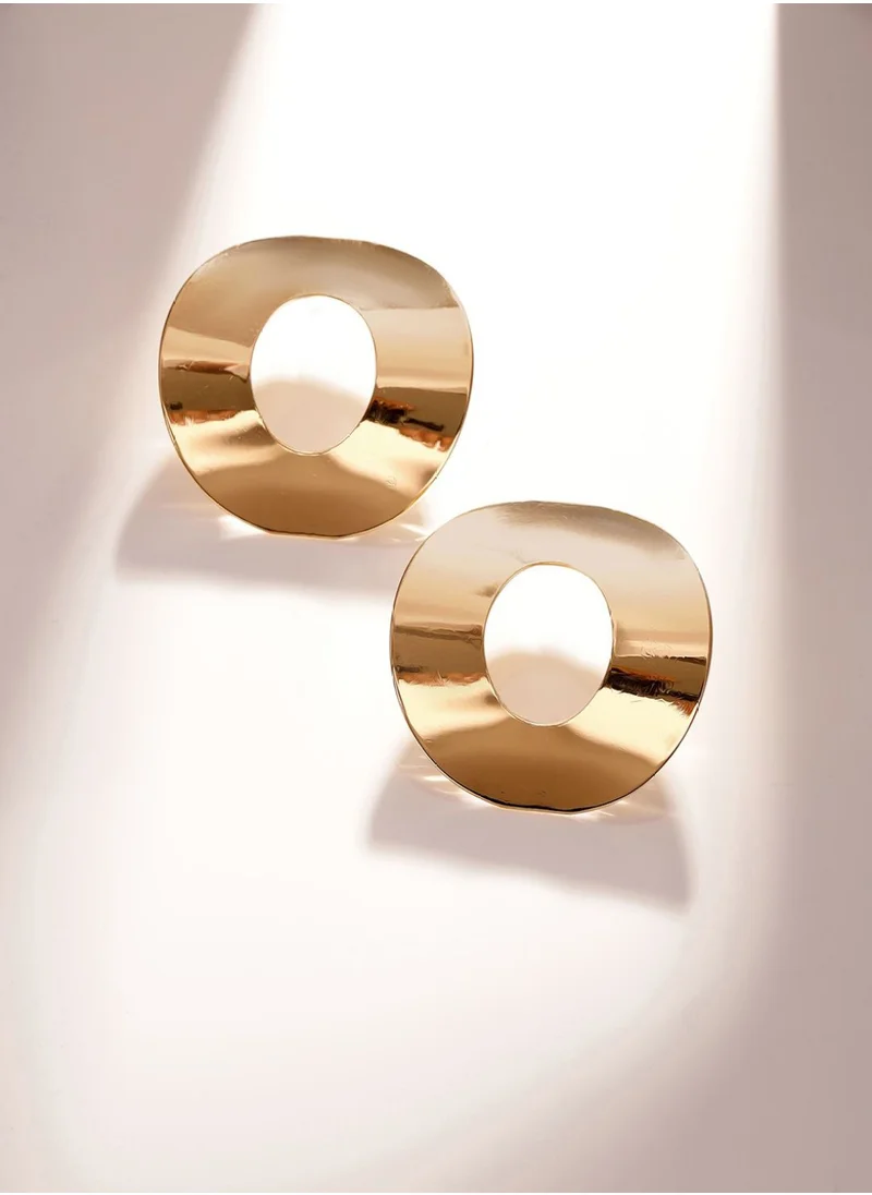 برياسي Plated Contemporary Stud Earrings