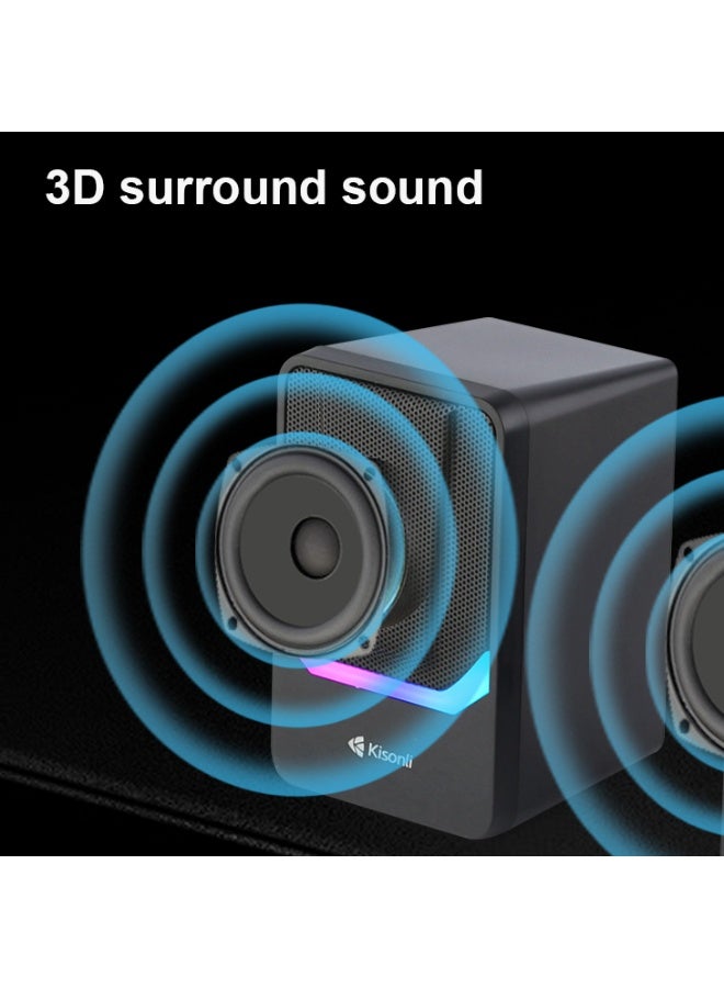 Kisonli X31 Laptop Custom logo Speakers for Music - Image 2