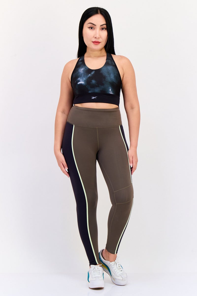 Reebok Women Sportswear Fit Training Tight, Brown - Image 2