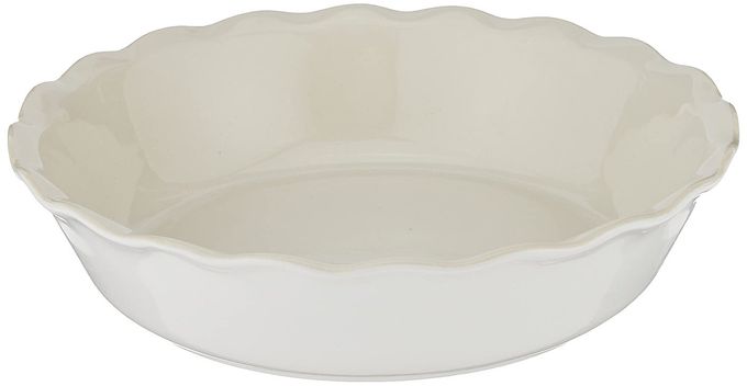 Emile Henry 9" Pie Dish - Modern Classics Collection | Sugar - Image 1