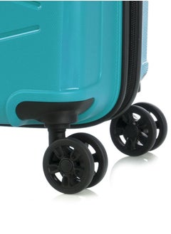 KAMILIANT KAMILIANT  Triprism 3PCS SET hardside Luggage sets with Spinner wheels - Cabin,Medium,Large - Aqua Blue  - Image 3