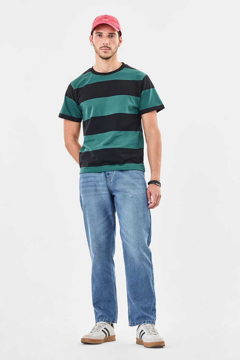 SNITCH جينز أزرق واسع