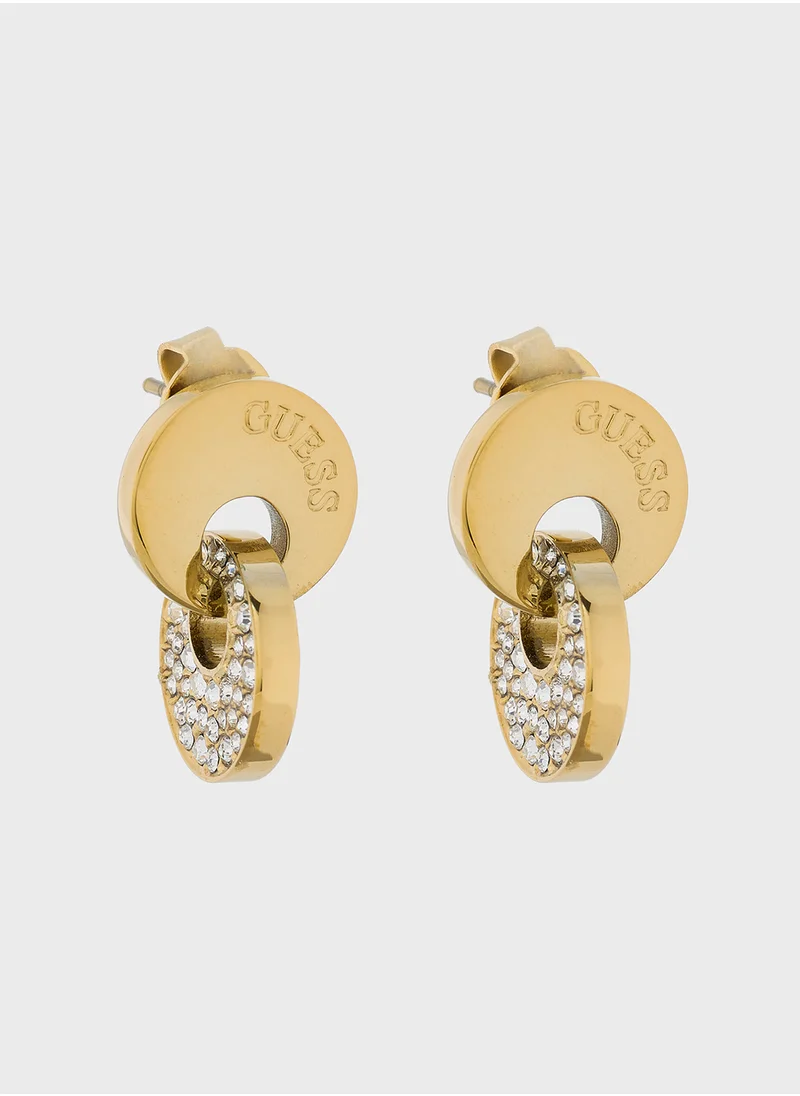 جس Blooming Summer Drop Earrings