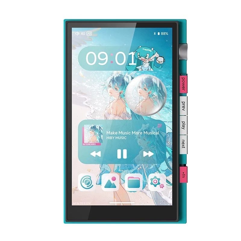 HiBy M500 HiFi Music Player, 4G Version, Hatsune Miku Co-Branded Fever Player - Image 1