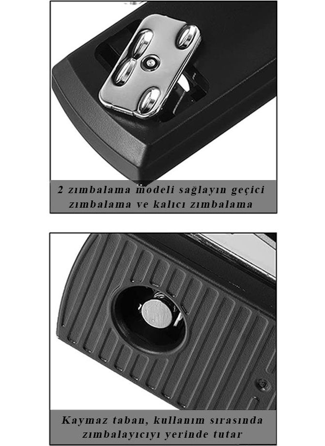 STD Staple Machine Blue S-5 Stapler No:10 1 Piece Small Staple Machine 10-15 Pages Office Desk School Student Small Size  - Image 2