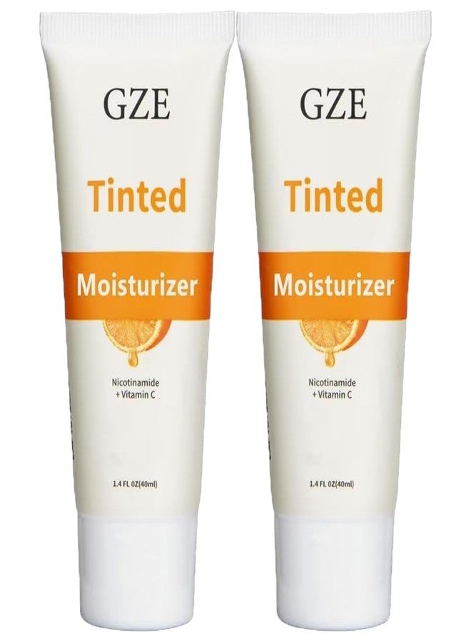 Vemofoper 2 Pack Lightweight Tinted Moisturizer for Natural Glow and Daily Protection - Hydrating Formula - Image 1