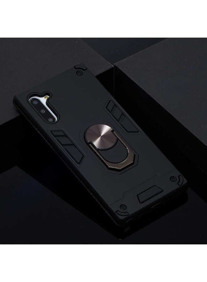 S-TOP Case For Samsung Galaxy Note 10 / Note 10 5G 2 in 1 Armour Series PC + TPU Protective Case with Ring Holder - Image 2