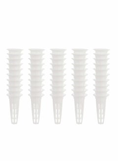 KASTWAVE Grow Baskets for Hydroponic Growing System, Seed Pod Basket Made of Durable Plastic, Plant Growing Containers for Hydroponics, Lightweight Economy Plant Baskets 50Pcs  - Image 3
