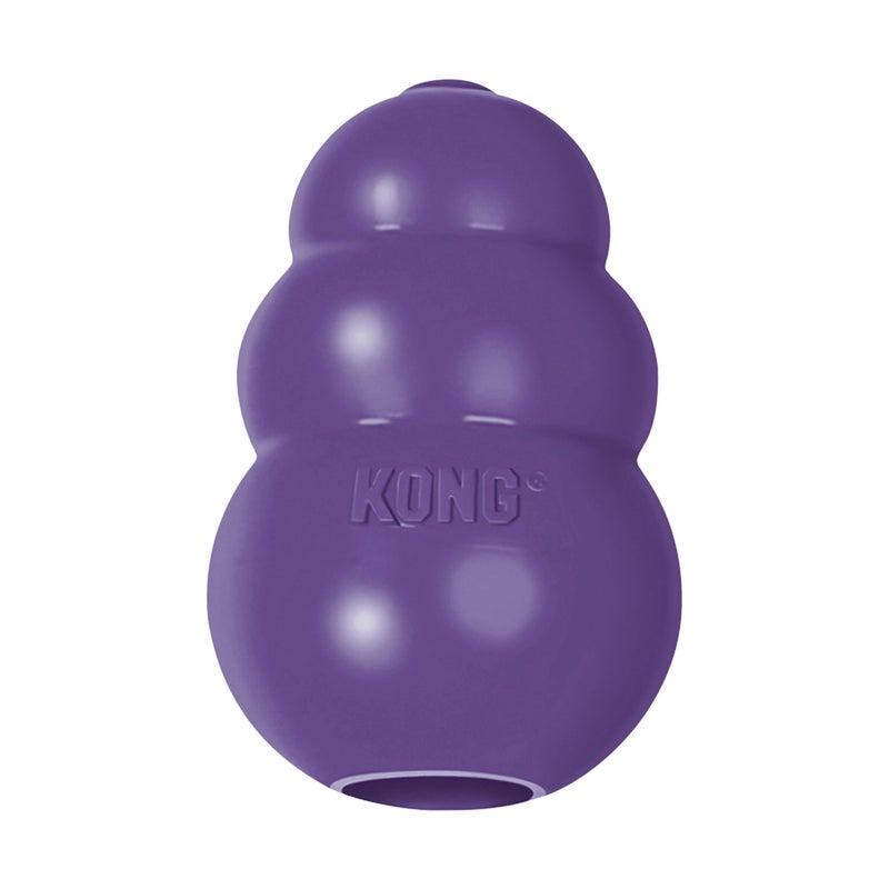 KONG Senior Dog Toy with Gentle Natural Rubber Durable Dog Toy for Older Dogs Use Treats with Stuffable Chew Toy Treat Toy for Chewing Fetching for Small Dogs - Image 2