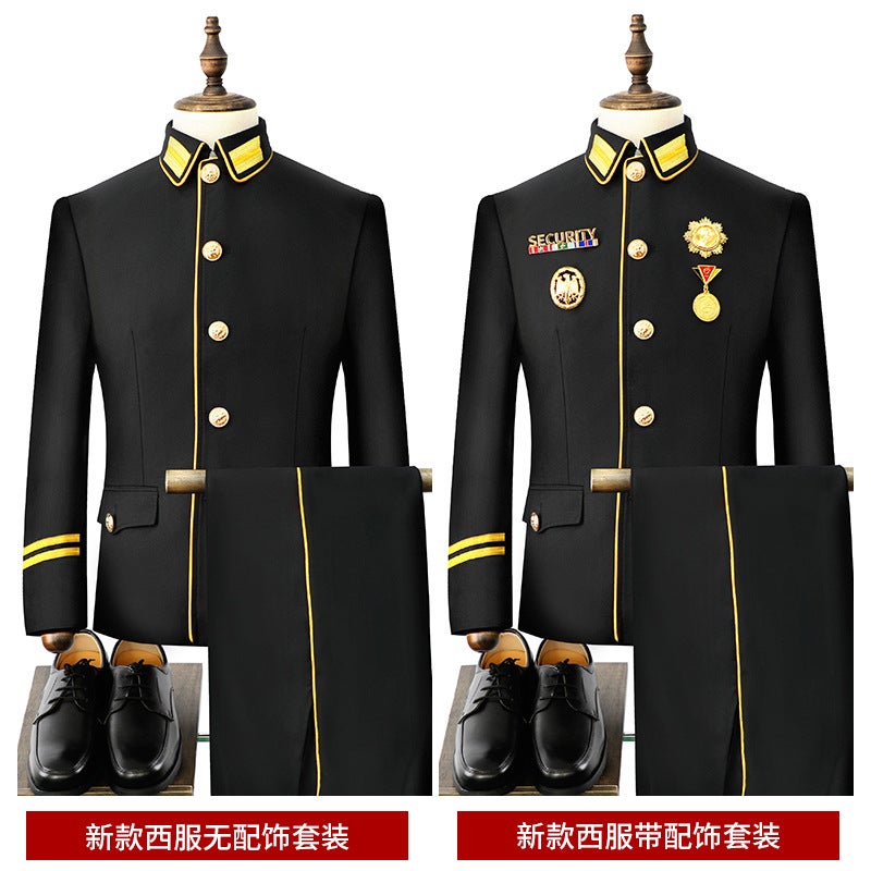 New Style Security Work Clothes Men'S Suit Order Clothing Sales Office Image Post Concierge Suit Suit Security Suit - Image 3