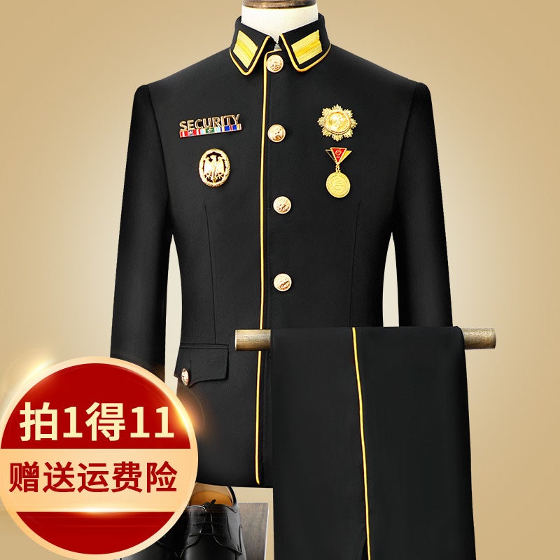 New Style Security Work Clothes Men'S Suit Order Clothing Sales Office Image Post Concierge Suit Suit Security Suit - Image 2
