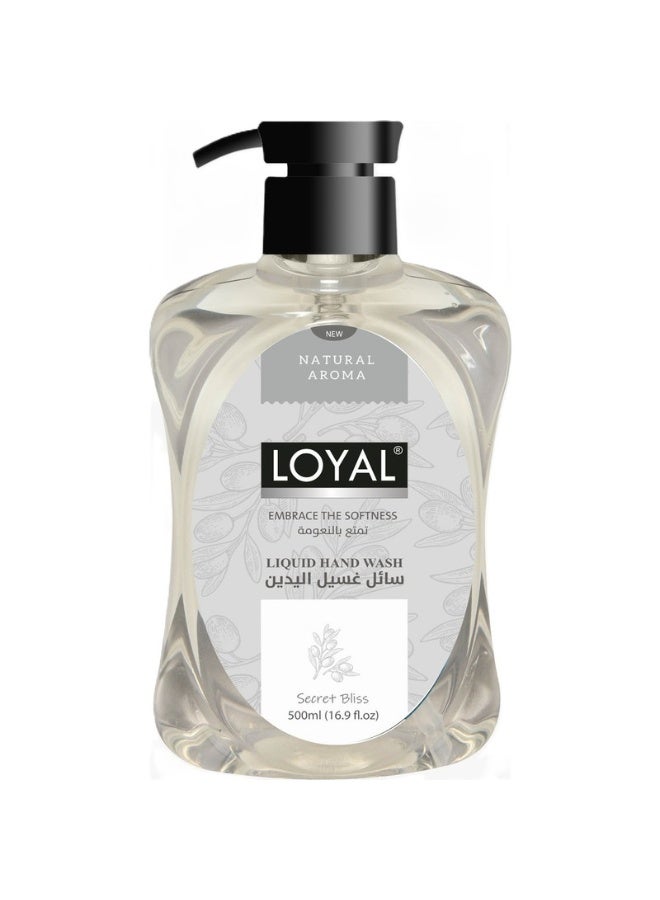loyal صابون يد سائل - برائحة سعادة سرية - عطر طبيعي - 500 مل - Image 1