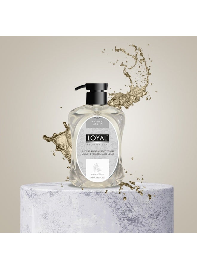 loyal صابون يد سائل - برائحة سعادة سرية - عطر طبيعي - 500 مل - Image 4