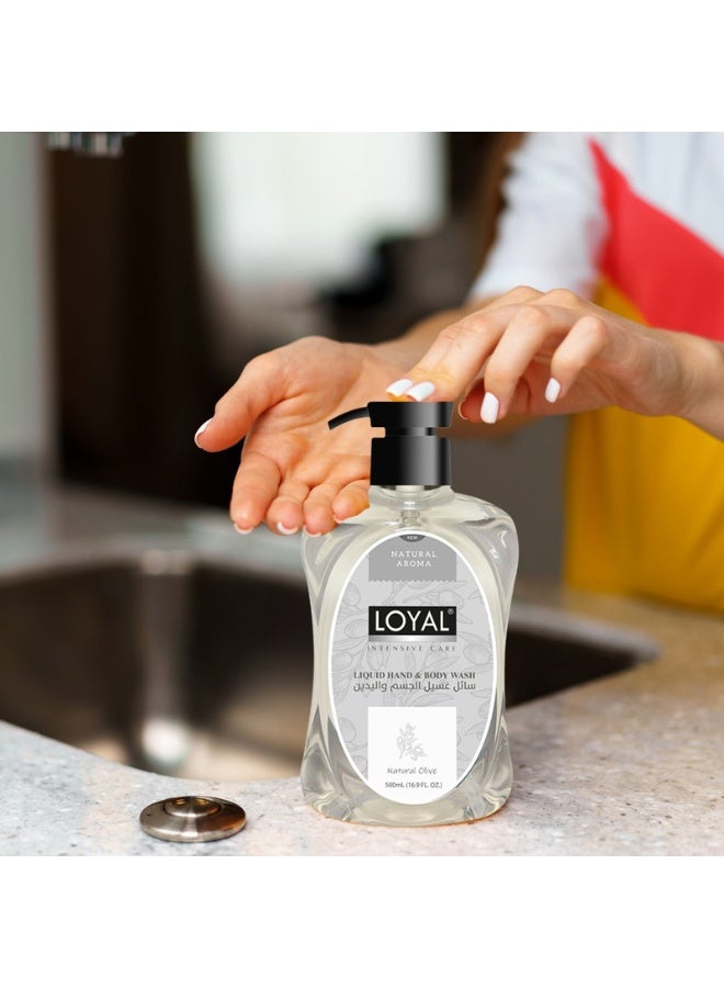 loyal صابون يد سائل - برائحة سعادة سرية - عطر طبيعي - 500 مل - Image 2