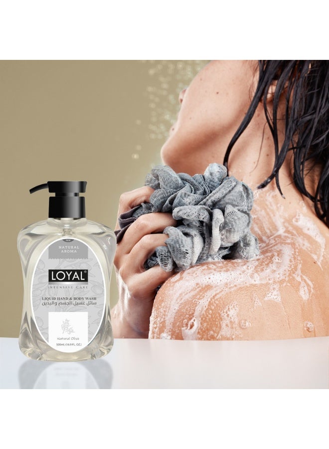 loyal صابون يد سائل - برائحة سعادة سرية - عطر طبيعي - 500 مل - Image 3