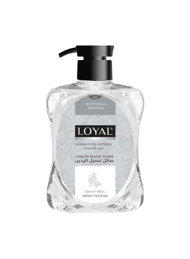 loyal Liquid Hand Wash - With Secret Bliss Scent - Natural Aroma - 500 ml - Image 1