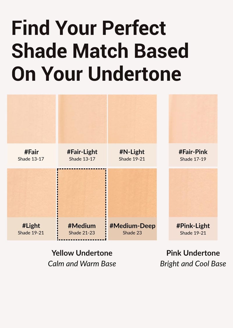 JUNG SAEM MOOL Essential Skin Nuder Cushion 21 Medium 0.49 Fl Oz (Refill Only, SPF 50 Broad Spectrum) | Natural Radiant Finish, Lightweight Hydration, Korean Cushion Foundation - Image 3