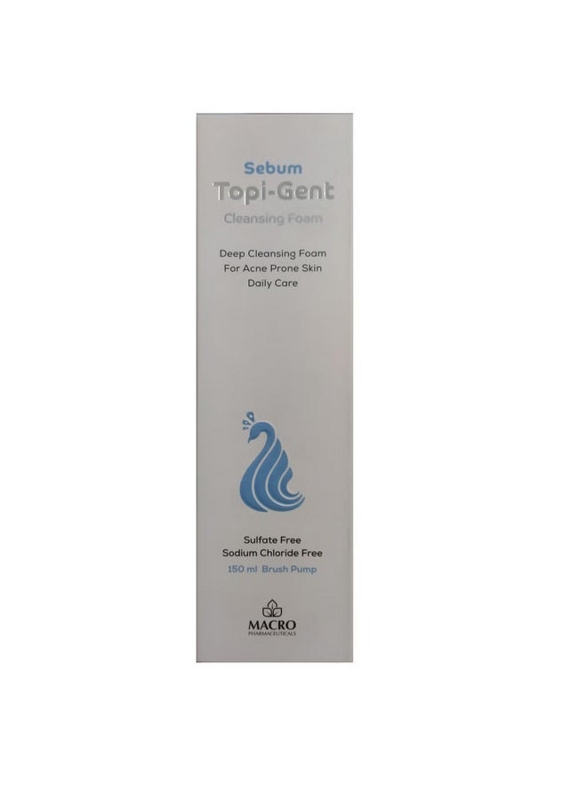Macro Sebum Topi-gent Cleansing Foam - 150 Ml - Image 3
