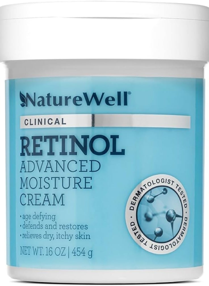 NATURE WELL Clinical Retinol Advanced Moisture Cream 16oz - Image 1
