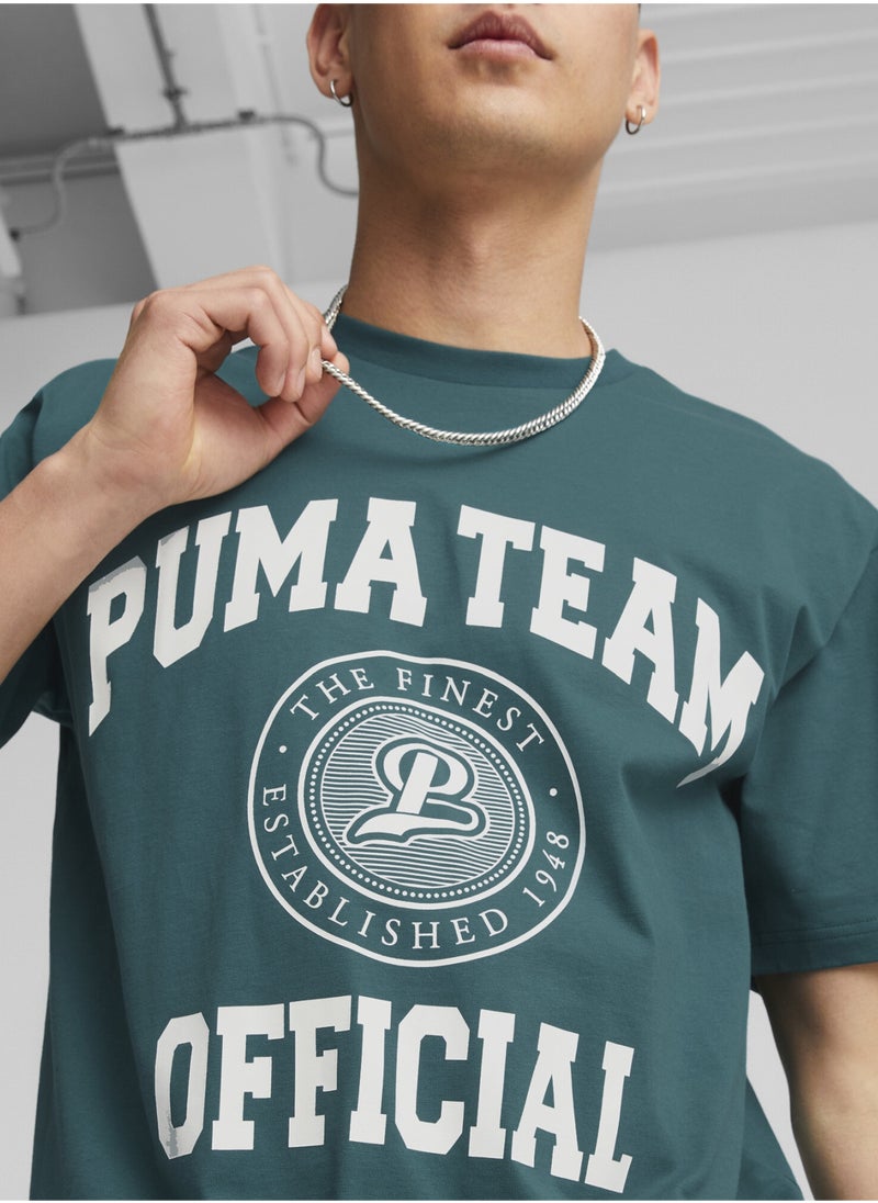 PUMA - Team Graphic Mens Shortsleeve T-shirt - Image 1