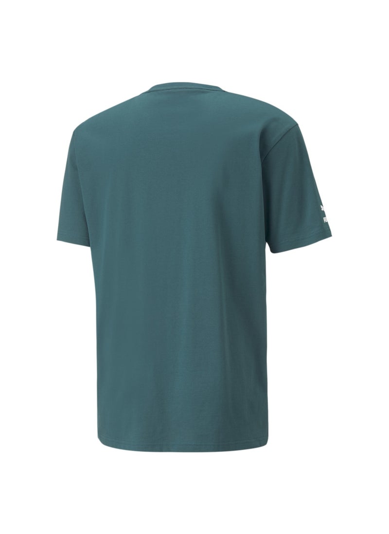 PUMA - Team Graphic Mens Shortsleeve T-shirt - Image 1
