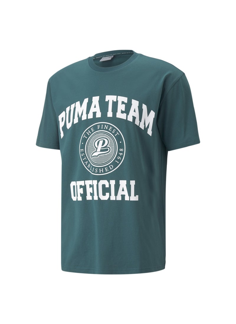 PUMA - Team Graphic Mens Shortsleeve T-shirt - Image 1