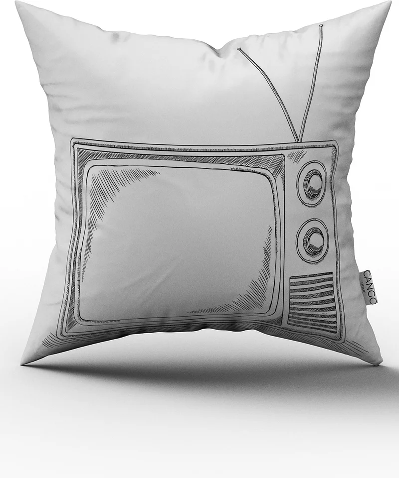Cango Home Double Sided Printed Special Design Pillow Cushion Case 781-CT