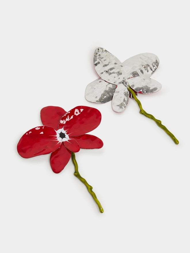 Styli Styli Flower Dangle Earrings  - Image 3