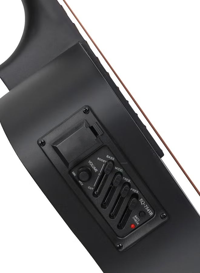 FLYHSO 38 Inch 6-Strings Electric Acoustic Guitar Set - Image 4
