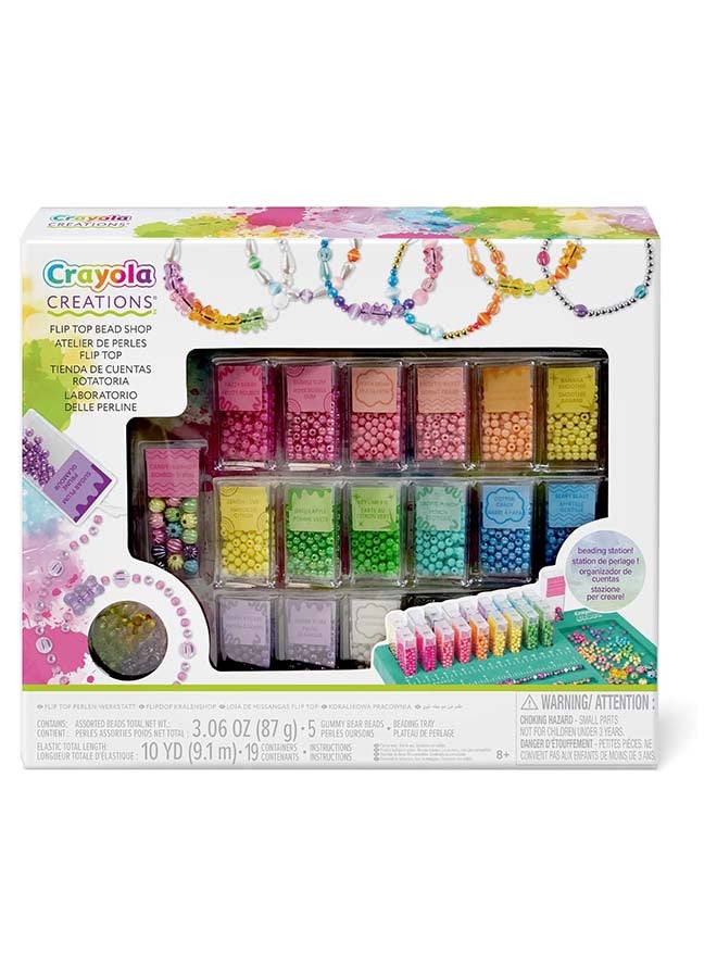 Crayola Creations Bead Laboratory Set – 2500-Piece Jewelry Making Kit for Girls | DIY Bracelet & Necklace Craft Set, Creative Gift for Kids Ages 8+ - Image 1